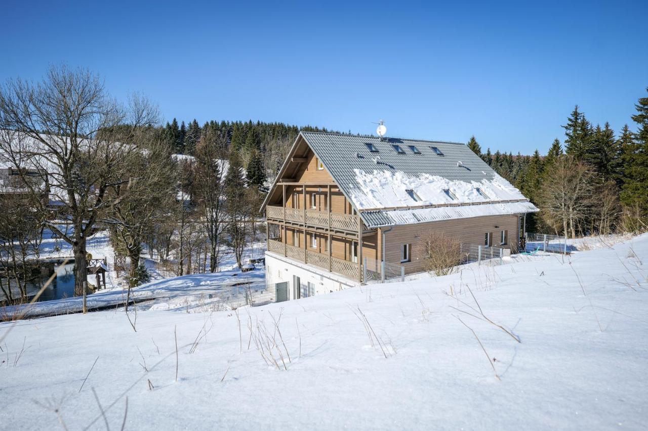 Krusnohorske Strane Lägenhet Loučná pod Klínovcem Exteriör bild